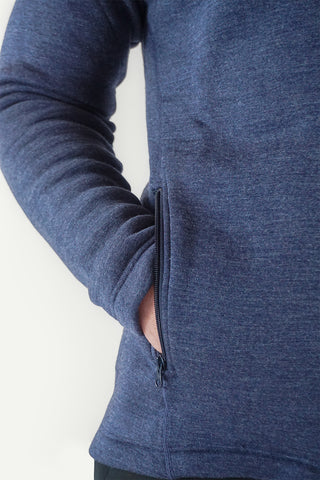 Lanullva Basic Hood Dame, Atlanterhavsblå