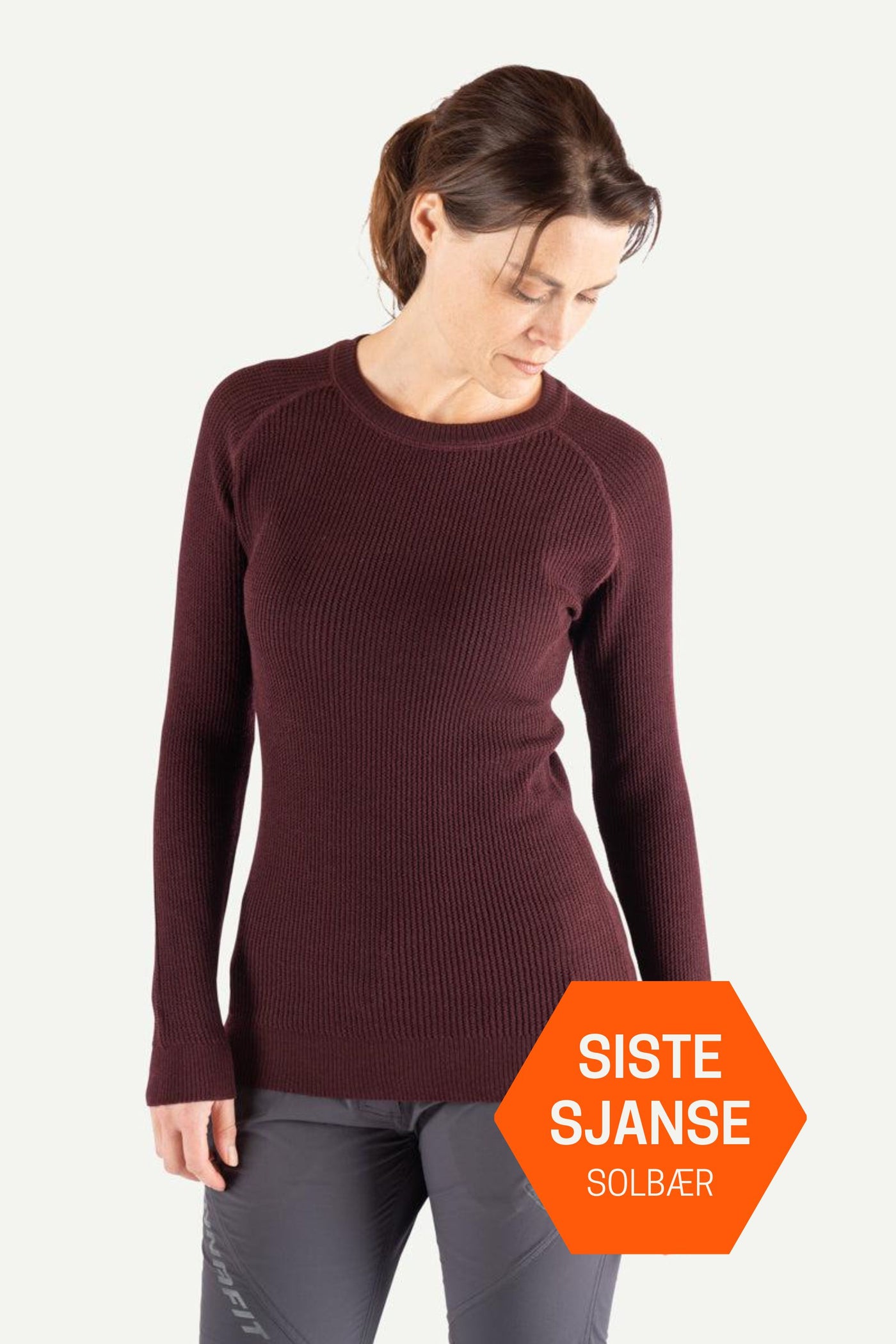 Lanullva Havbris 2.0 Crewneck, Blackcurrant