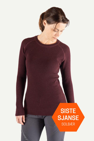 Lanullva Havbris 2.0 Crewneck, Blackcurrant