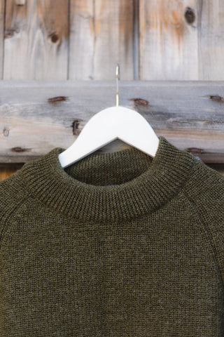 Lanullva Eilif Genser Crewneck, Grønnbakken