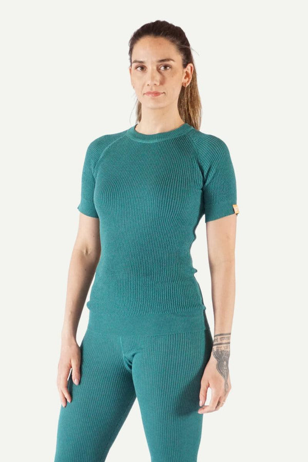 Lanullva Havbris 2.0 Ull T-skjorte, Nordlys-Lanullva