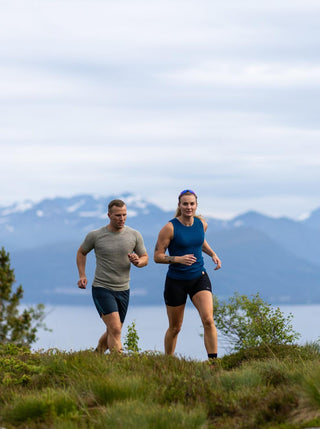 Lanullva Havbris 2.0 Ullsinglett Unisex, Arktis Blå-Lanullva