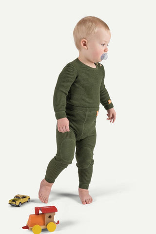 Lanullva Havbris 2.0 Ulltights Baby, Granbar-Lanullva