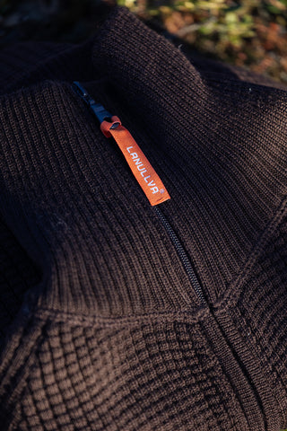 Lanullva Hustadvika 2.0 Ulljakke Zip, Bark