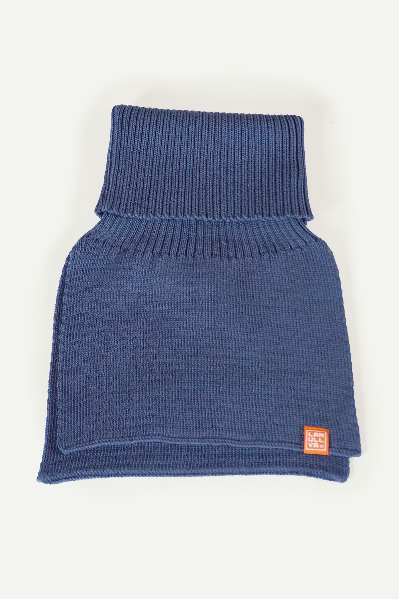 Lanullva Hustadvika 2.0 Ullhals Kids, Atlantic blue