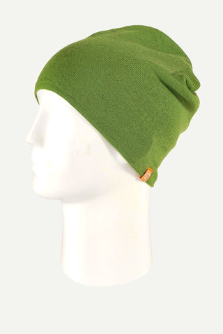 Lanullva Hustadvika 2.0 Wool Hat Ribbed Knit, Spring Green